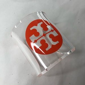 Tory Burch clear arm cuff